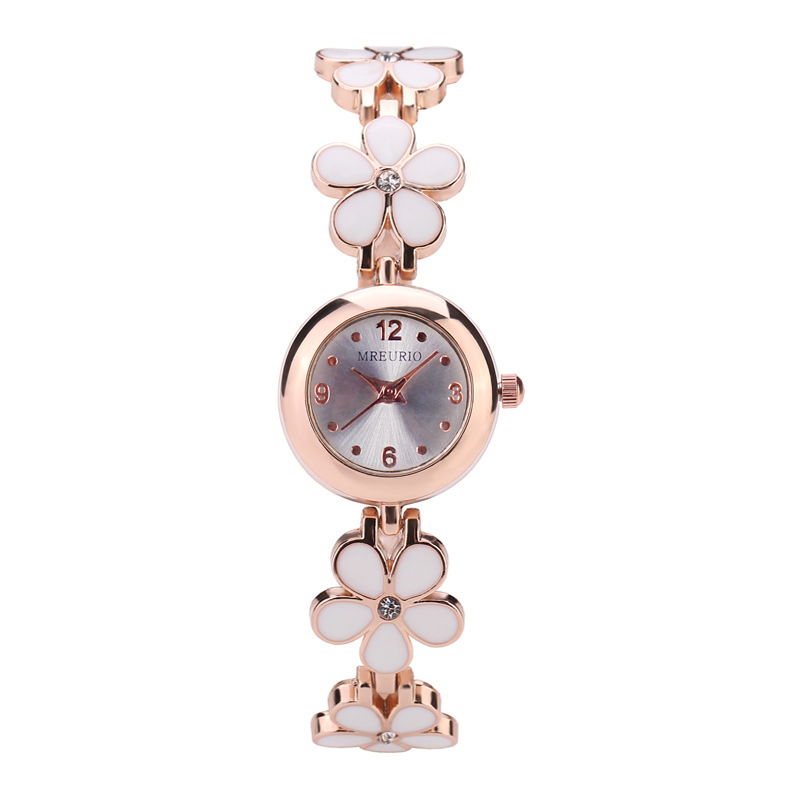 Fashionable ladies' watch, women's flower, fresh little Daisy, student bracelet, quartz