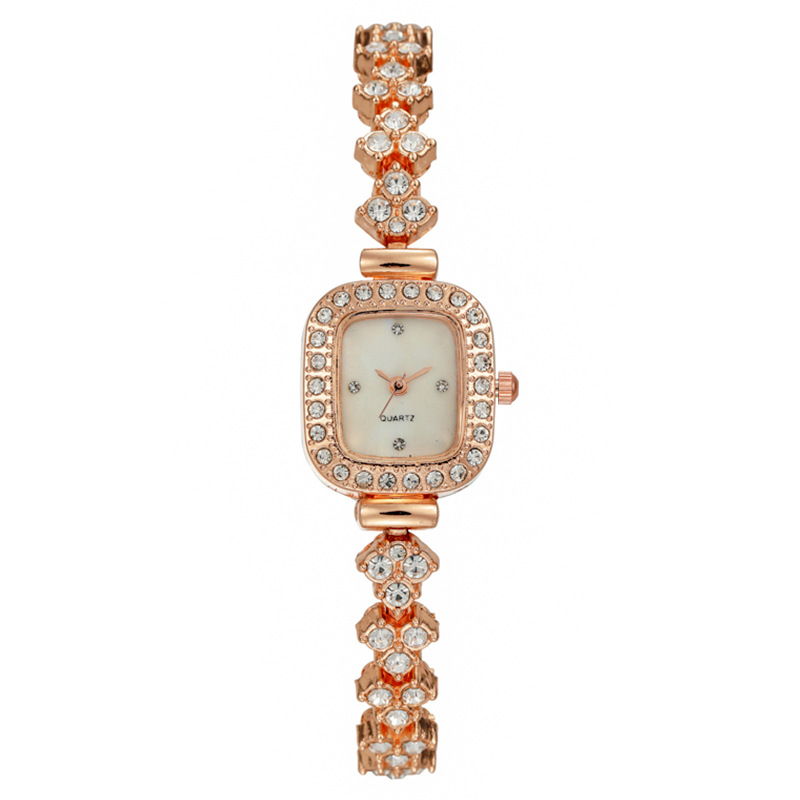 New fashionable diamond-encrusted ladies' watch, women's watch bracelet, women's quartz watch
