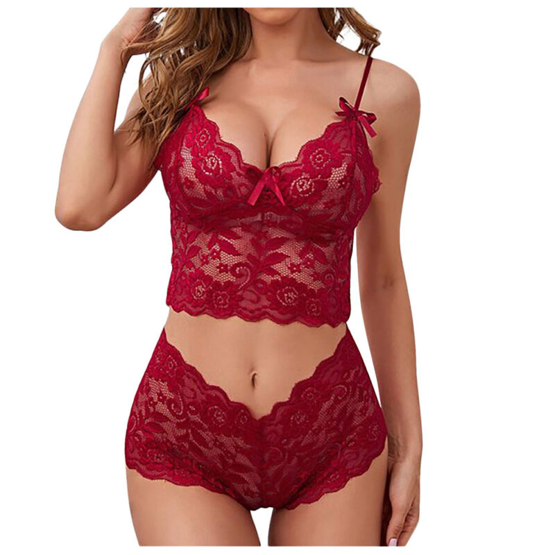 The new sex underwear is made of sexy see-through lace
